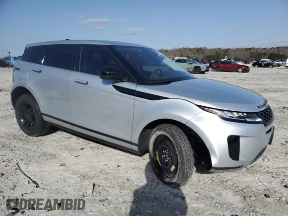 2020 Land Rover Range Rover Evoque S with VIN SALZJ2FX6LH063395, listed as a Copart auction lot 49573825 with 36,154 mi miles and Salvage Title. Bid and sale history available at DreamBid. Image 4.