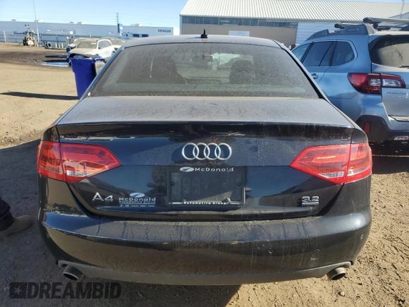 2009 Audi A4 3.2L Prestige with VIN WAUMK78K09N017484, listed as a Copart auction lot 83479634 with 72,719 mi miles and Clean Title. Bid and sale history available at carsss.com. Image 6.