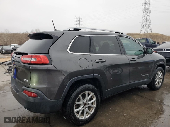 2017 Jeep Cherokee Latitude with VIN 1C4PJMCS3HW615831, listed as a Copart auction lot 48176165 with 103,633 mi miles and Salvage Title. Bid and sale history available at carsss.com. Image 3.