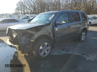 2013 Honda Pilot EX-L with VIN 5FNYF4H65DB076189, listed as a Copart auction lot 84248024 with 117,486 mi miles and Salvage Title. Bid and sale history available at carsss.com. Image 1.