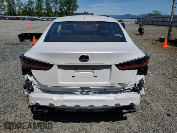 2022 Lexus RC 350 z VIN JTHDZ5BC2N5025535, wystawiony jako Copart lot #56004595 z przebiegiem 11 195 mil mil oraz Szkoda całkowita • Salvage title. Historia ofert i sprzedaży dostępna na DreamBid. Obrazek 6.
