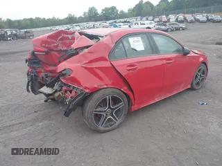 2019 Mercedes-Benz A 220 with VIN WDD3G4FB3KW023741, listed as a IAAI auction lot 41613835 with 70,562 mi miles and . Bid and sale history available at DreamBid. Image 4.