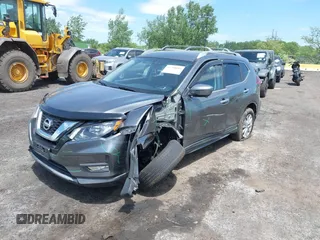 2017 Nissan Rogue SV with VIN KNMAT2MV6HP540419, listed as a IAAI auction lot 42280185 with 112,305 mi miles and . Bid and sale history available at DreamBid. Image 6.