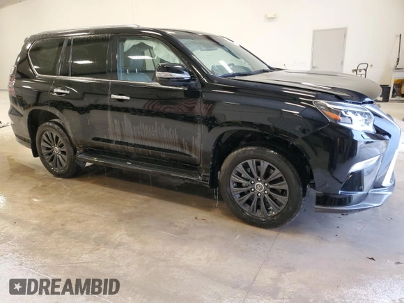 2023 Lexus GX 460 Luxury with VIN JTJGM7BX6P5370059, listed as a Copart auction lot 87928725 with 22,399 mi miles and Clean title. Bid and sale history available at DreamBid. Image 4.