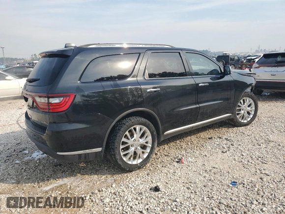 2014 Dodge Durango Citadel z VIN 1C4RDHEG8EC466930, wystawiony jako Copart lot #46320635 z przebiegiem 131 986 mil mil oraz Szkoda całkowita • Salvage title. Historia ofert i sprzedaży dostępna na DreamBid. Obrazek 3.