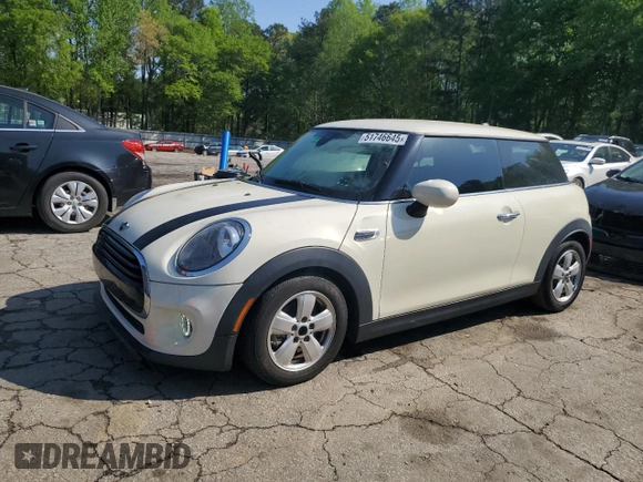 2020 MINI Hardtop Cooper with VIN WMWXR3C0XL2M31386, listed as a Copart auction lot 51746645 with 41,354 mi miles and Salvage title. Bid and sale history available at DreamBid. Image 1.