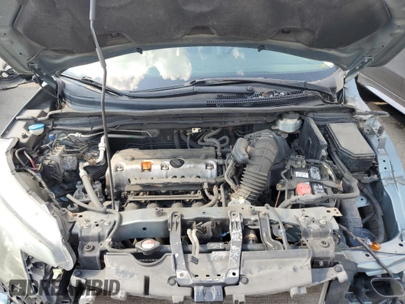 2012 Honda CR-V EX-L with VIN JHLRM4H74CC015644, listed as a Copart auction lot 63057475 with 222,347 mi miles and Salvage title. Bid and sale history available at DreamBid. Image 11.