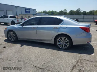 2016 Acura RLX Tech Pkg with VIN JH4KC1F55GC000303, listed as a Copart auction lot 55260834 with 196,922 mi miles and Salvage Title. Bid and sale history available at carsss.com. Image 2.