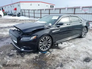 2017 Lincoln Continental Reserve with VIN 1LN6L9NC6H5611475, listed as a IAAI auction lot 41641069 with 62,647 mi miles. Bid and sale history available at carsss.com. Image 2.