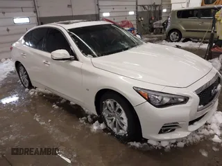 2015 Infiniti Q50 Premium z VIN JN1BV7AR0FM417283, wystawiony jako IAAI lot #41579549 z przebiegiem 112 407 mil mil oraz . Historia ofert i sprzedaży dostępna na DreamBid. Obrazek 1.