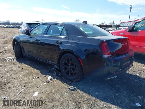 2016 Chrysler 300 with VIN 2C3CCAGG7GH349308, listed as a IAAI auction lot 41701646 with 122,948 mi miles. Bid and sale history available at carsss.com. Image 3.