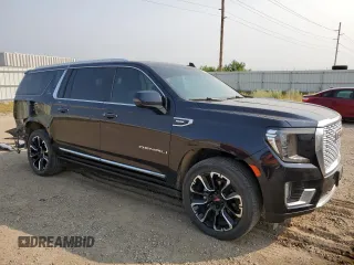2022 GMC Yukon XL Denali with VIN 1GKS2JKT6NR311424, listed as a Copart auction lot 64784874 with 22,317 mi miles and Salvage Title. Bid and sale history available at carsss.com. Image 4.