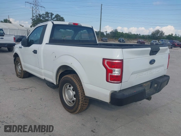 2018 Ford F-150 XL with VIN 1FTMF1EBXJFB94518, listed as a IAAI auction lot 41463535 with 137,037 mi miles. Bid and sale history available at carsss.com. Image 3.