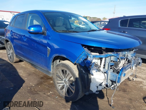 2021 Mitsubishi Outlander Sport SE with VIN JA4APVAU1MU029644, listed as a IAAI auction lot 41070544 with 86,759 mi miles. Bid and sale history available at carsss.com. Image 1.