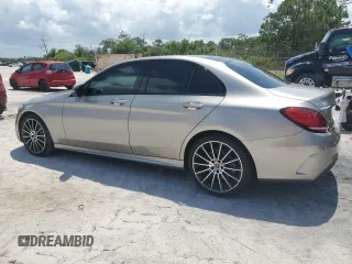 2019 Mercedes-Benz C 300 with VIN 55SWF8EB3KU283708, listed as a Copart auction lot 58890595 with 131,525 mi miles and Non repairable. Bid and sale history available at DreamBid. Image 2.