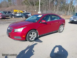 2011 Chevrolet Cruze LT w/2LT with VIN 1G1PG5S98B7283379, listed as a IAAI auction lot 42026862 with 130,169 mi miles. Bid and sale history available at carsss.com. Image 2.