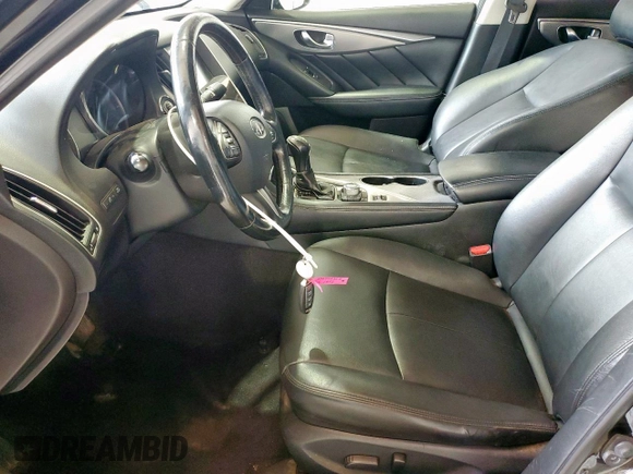2015 Infiniti Q50 Premium с VIN JN1BV7AR0FM410303, выставлен на аукционе Copart как лот 59977035 с пробегом 158 517 миль миль и Чистый • Clean title. История ставок и продаж доступна на DreamBid. Изображение 7.