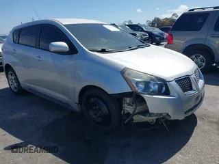 2009 Pontiac Vibe w/1SB with VIN 5Y2SL67019Z408671, listed as a IAAI auction lot 41816446 with 59,113 mi miles. Bid and sale history available at carsss.com. Image 1.