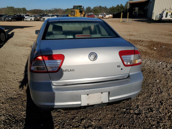 2006 Mercury Milan with VIN 3MEHM07126R655886, listed as a Copart auction lot 82015354 with 128,341 mi miles and Salvage title. Bid and sale history available at DreamBid. Image 6.