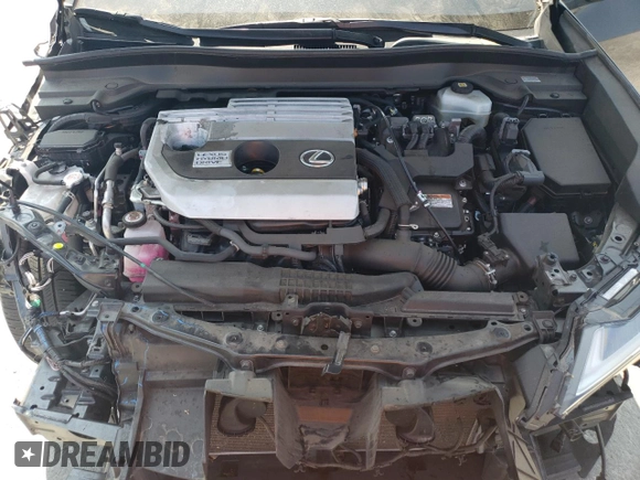 2022 Lexus UX 250h F Sport with VIN JTHE9JBH7N2059948, listed as a Copart auction lot 68671394 with 84,729 mi miles and Salvage Title. Bid and sale history available at DreamBid. Image 12.