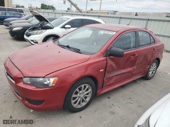 2012 Mitsubishi Lancer Sportback ES with VIN JA32X2HU4CU009254, listed as a Copart auction lot 71635314 with 220,344 mi miles and Salvage Title. Bid and sale history available at carsss.com. Image 1.
