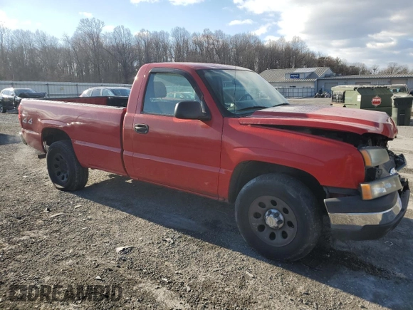 2006 Chevrolet Silverado 1500 Work Truck with VIN 3GCEK14X16G162933, listed as a Copart auction lot 83613894 with 145,416 mi miles and Salvage Title. Bid and sale history available at carsss.com. Image 4.