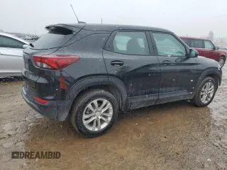 2021 Chevrolet TrailBlazer LS with VIN KL79MMS20MB126917, listed as a Copart auction lot 49863315 with 56,945 mi miles and Salvage Title. Bid and sale history available at carsss.com. Image 3.