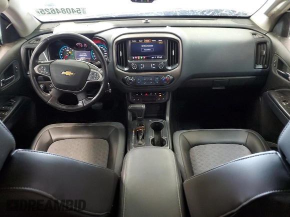 2021 Chevrolet Colorado 4WD Z71 with VIN 1GCGTDEN2M1251118, listed as a Copart auction lot 54084625 with 70,256 mi miles and Salvage title. Bid and sale history available at DreamBid. Image 8.