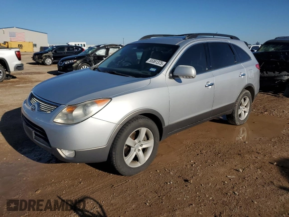 2008 Hyundai Veracruz GLS with VIN KM8NU13C18U037712, listed as a Copart auction lot 55361375 with 128,843 mi miles and Clean Title. Bid and sale history available at DreamBid. Image 1.