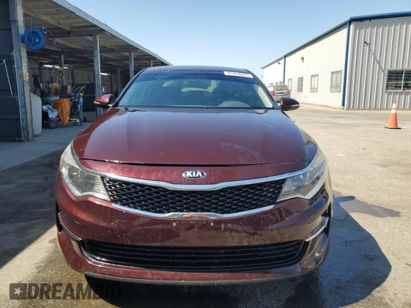 2016 Kia Optima LX with VIN 5XXGT4L34GG060276, listed as a Copart auction lot 65426975 with 129,029 mi miles and Salvage title. Bid and sale history available at DreamBid. Image 5.