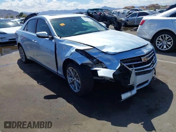 2017 Cadillac CTS Sedan Luxury RWD with VIN 1G6AR5SX4H0195245, listed as a IAAI auction lot 41753904 with 56,040 mi miles. Bid and sale history available at carsss.com. Image 1.