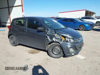 2020 Chevrolet Spark LS with VIN KL8CB6SA3LC474441, listed as a IAAI auction lot 41613297 with 83,106 mi miles. Bid and sale history available at carsss.com. Image 1.