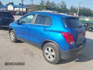 2015 Chevrolet Trax LT with VIN KL7CJRSB3FB195387, listed as a IAAI auction lot 41768768 with 80,312 mi miles and . Bid and sale history available at DreamBid. Image 3.