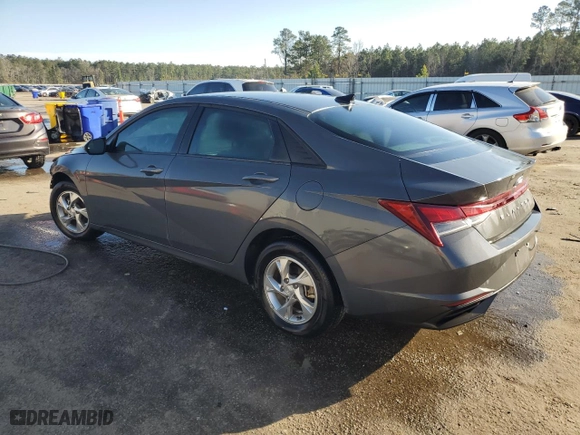 2023 Hyundai Elantra SE with VIN KMHLL4AG1PU580249, listed as a Copart auction lot 44691105 with 28,249 mi miles and Salvage Title. Bid and sale history available at carsss.com. Image 2.