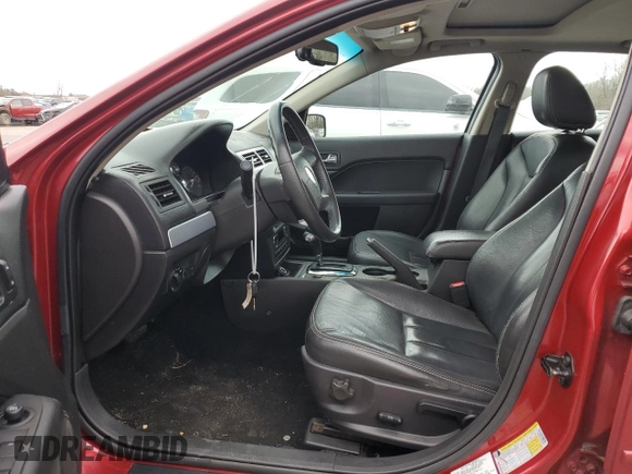 2009 Mercury Milan Premier with VIN 3MEHM08Z69R609471, listed as a Copart auction lot 47154104 with 75,649 mi miles and Salvage Title. Bid and sale history available at carsss.com. Image 7.