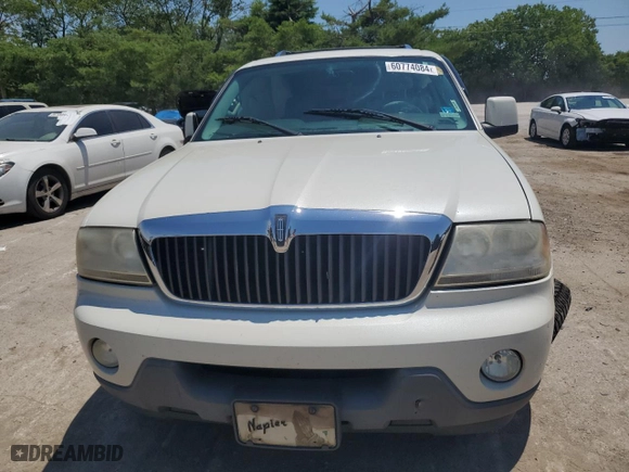 2004 Lincoln Aviator Luxury with VIN 5LMEU88H44ZJ22454, listed as a Copart auction lot 60774084 with NaN miles and Salvage Title. Bid and sale history available at carsss.com. Image 5.