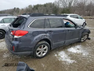 2013 Subaru Outback Limited with VIN 4S4BRBKC1D3319408, listed as a Copart auction lot 45486565 with Not provided miles and Non repairable. Bid and sale history available at DreamBid. Image 3.