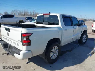2023 Nissan Frontier SV with VIN 1N6ED1EJ9PN603699, listed as a IAAI auction lot 41677486 with 29,712 mi miles. Bid and sale history available at carsss.com. Image 4.
