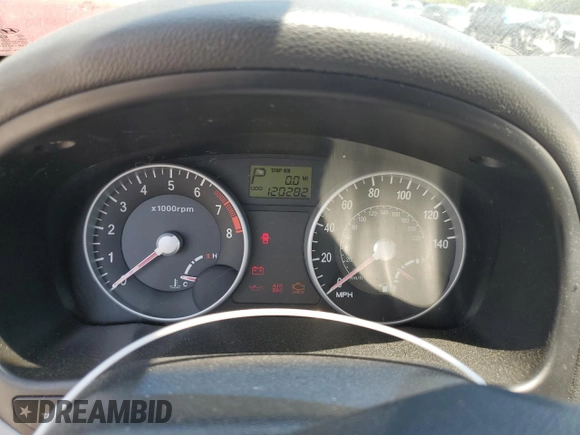 2007 Hyundai Accent SE with VIN KMHCN36C67U050000, listed as a Copart auction lot 52677195 with 120,282 mi miles and Clean Title. Bid and sale history available at carsss.com. Image 9.