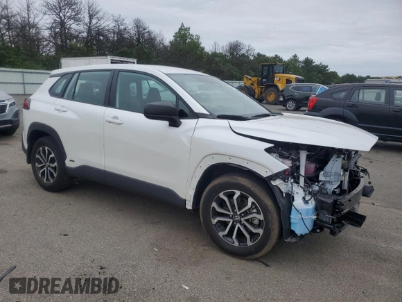 2023 Toyota Corolla Cross Hybrid S with VIN 7MUFBABG3PV010278, listed as a Copart auction lot 62003485 with 13,807 mi miles and Salvage title. Bid and sale history available at DreamBid. Image 4.