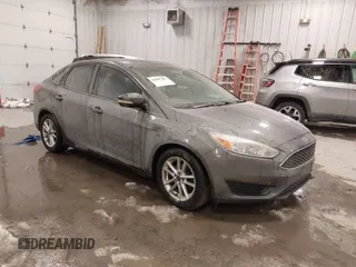 2015 Ford Focus SE with VIN 1FADP3F2XFL342480, listed as a IAAI auction lot 41607487 with 103,530 mi miles. Bid and sale history available at carsss.com. Image 1.