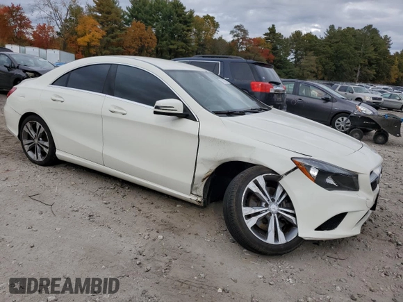 2016 Mercedes-Benz CLA 250 with VIN WDDSJ4GB2GN324333, listed as a Copart auction lot 73189793 with 38,188 mi miles and . Bid and sale history available at DreamBid. Image 4.