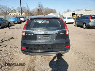 2016 Honda CR-V LX with VIN 2HKRM4H39GH706608, listed as a Copart auction lot 48391775 with 98,505 mi miles and Salvage Title. Bid and sale history available at carsss.com. Image 6.