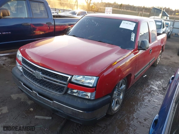 2006 Chevrolet Silverado 1500 LT1 with VIN 2GCEC19T661106773, listed as a IAAI auction lot 41467821 with 1 mi miles. Bid and sale history available at carsss.com. Image 16.