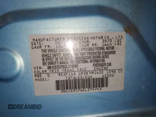 2014 Nissan Note S Plus with VIN 3N1CE2CP6EL374743, listed as a Copart auction lot 49650305 with 126,418 mi miles and Salvage Title. Bid and sale history available at DreamBid. Image 13.