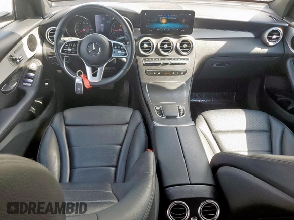 2022 Mercedes-Benz GLC 300 with VIN W1N0G8DB0NG093759, listed as a Copart auction lot 59327285 with 52,095 mi miles and Salvage title. Bid and sale history available at DreamBid. Image 8.