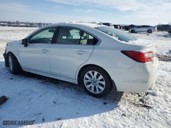 2016 Subaru Legacy 2.5i Premium with VIN 4S3BNBC6XG3008752, listed as a Copart auction lot 46098775 with 0 mi miles and Salvage Title. Bid and sale history available at carsss.com. Image 2.