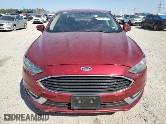 2017 Ford Fusion SE with VIN 3FA6P0HD5HR406984, listed as a Copart auction lot 50271535 with 87,480 mi miles and Clean Title. Bid and sale history available at carsss.com. Image 5.