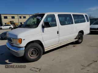 2000 Ford Econoline Passenger XL with VIN 1FBSS31L1YHA76163, listed as a Copart auction lot 88255365 with 60,042 mi miles and Salvage Title. Bid and sale history available at DreamBid. Image 1.
