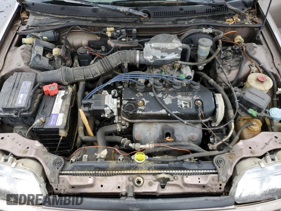 1990 Honda Civic z VIN 1HGED3656LL011197, wystawiony jako Copart lot #58036085 z przebiegiem 152 594 mil mil oraz Czysty tytuł • Clean title. Historia ofert i sprzedaży dostępna na DreamBid. Obrazek 11.